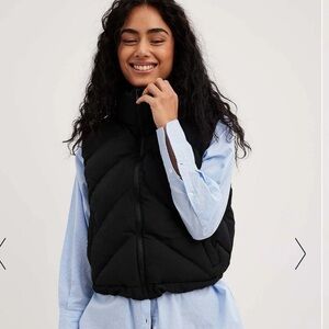 NA-KD padded puffer vest